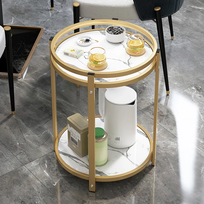 

White Design Modern Side Table Standing Center Writing Korea Breakfast Coffee Tables Art Cheap Storage Table Basse Furniture