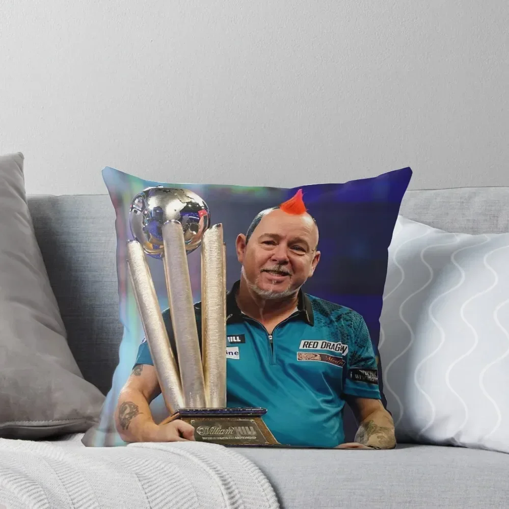 The Best Man Ever The King Peter Wright Dart World Champion Throw Pillow christmas cushions covers Pillow Cover pillow