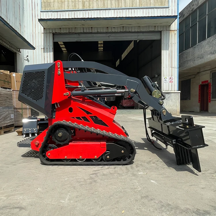 DTR 450 Log Splitter Attachment Machine for Mini Skid Steer Loader Mini  Loader  for Sale