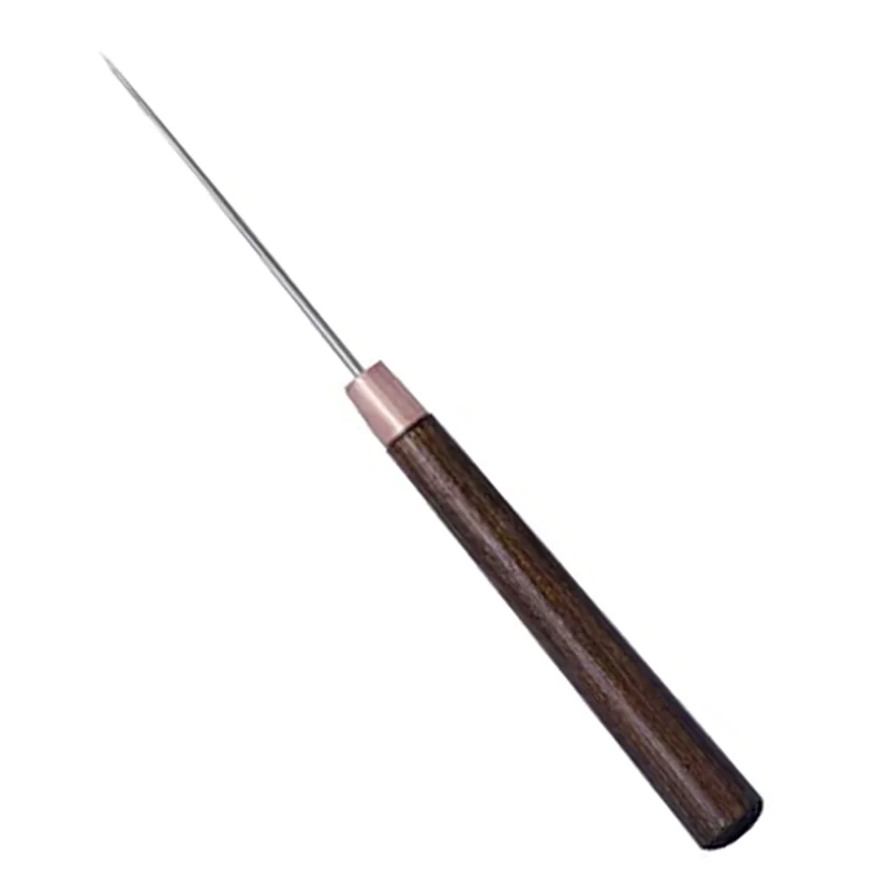 

T98C-4Pcs Woodworking Awl Set - Stainless Steel, 4 Count, Medium Grit, Comfortable Punching & Drilling For Leather & Wood