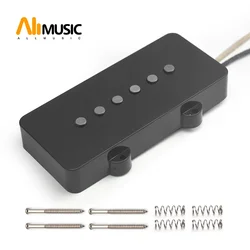 Alnico 5 Vintage Single Coil 6-String Electric Guitar Pickup Jazz-Master Pickups N-8.1K B-8.8K Black