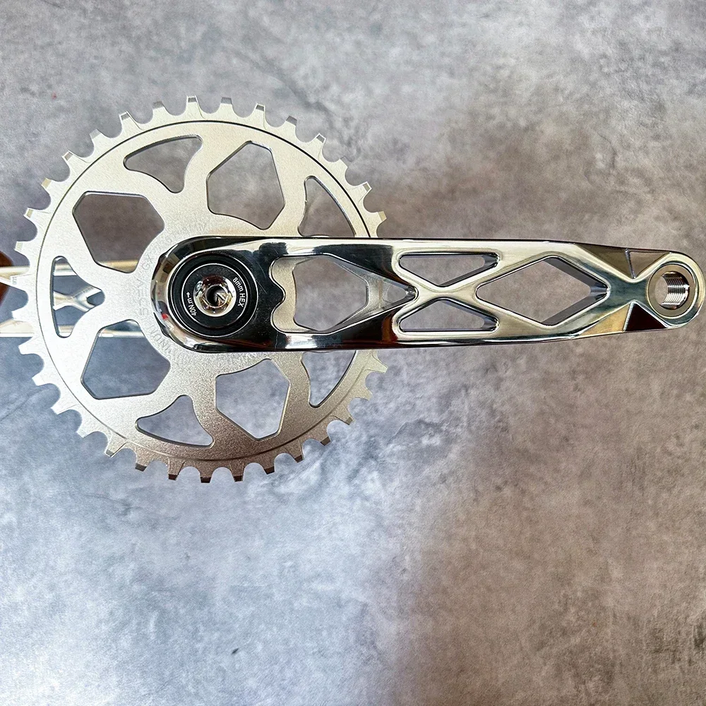 5DEV MTB CRANKSET R-SPEC Trail Enduro Bicycle Hollow Bike Crank Spindle CNC Suitable for Sram Chainring