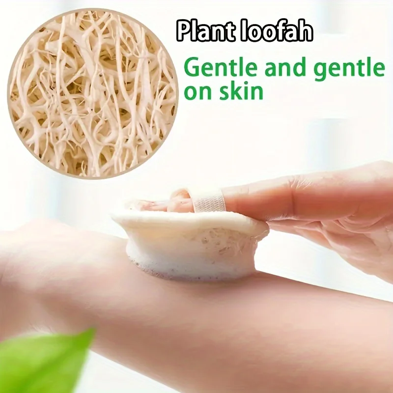 3 szt. Rękawica z luffy do mycia twarzy ręcznik do czyszczenia gąbka złuszczająca głęboko oczyszczający zmywacz do makijażu podkładka do czyszczenia twarzy