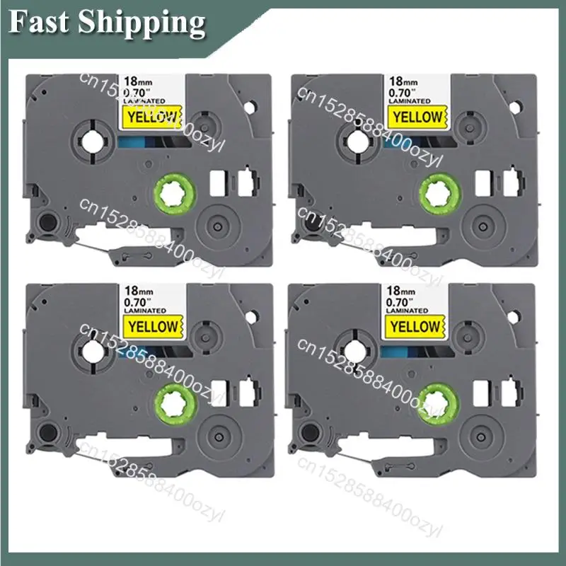 

August 18Mm TZC Label Ribbon Label Printing Paper For Brother PT-E100 PT-E100B PT-E200 PT-D200 Printer Label Tape