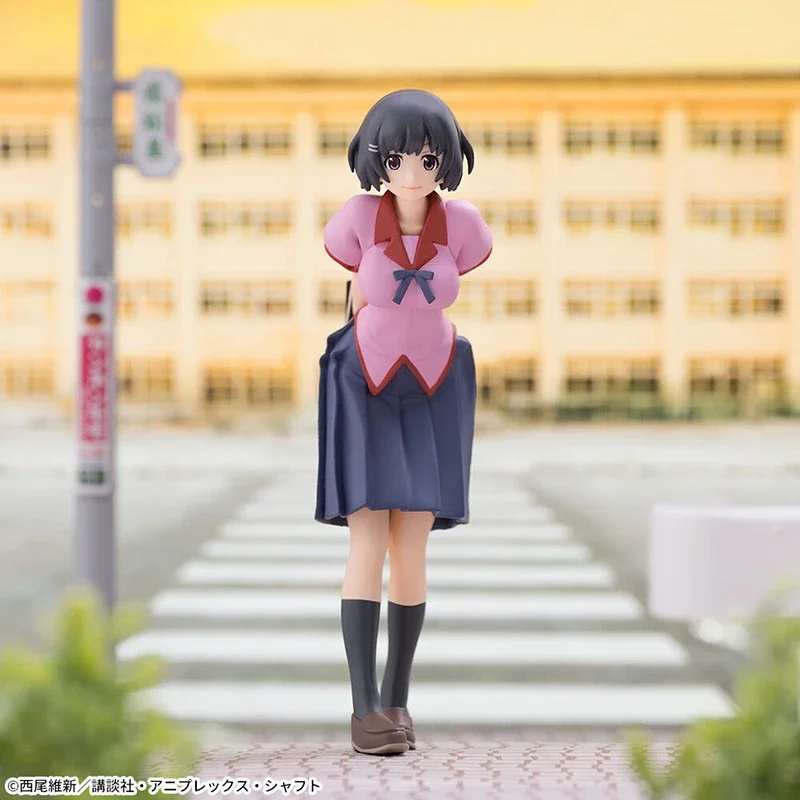 In Stock SEGA Monogatari Series Oshino Shinobu Hachikuji Mayoi Ononoki Yotsugi Hanekawa Tsubasa Original Anime Figure Model Toys