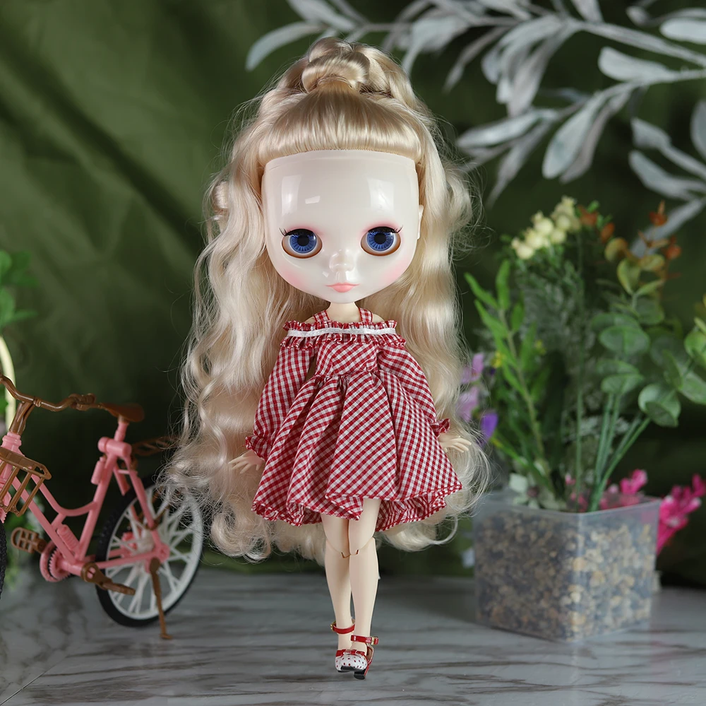 ICY DBS Blyth doll ball joint body big chest body small chest body bambola nuda e set doll dress up game gift fot girl