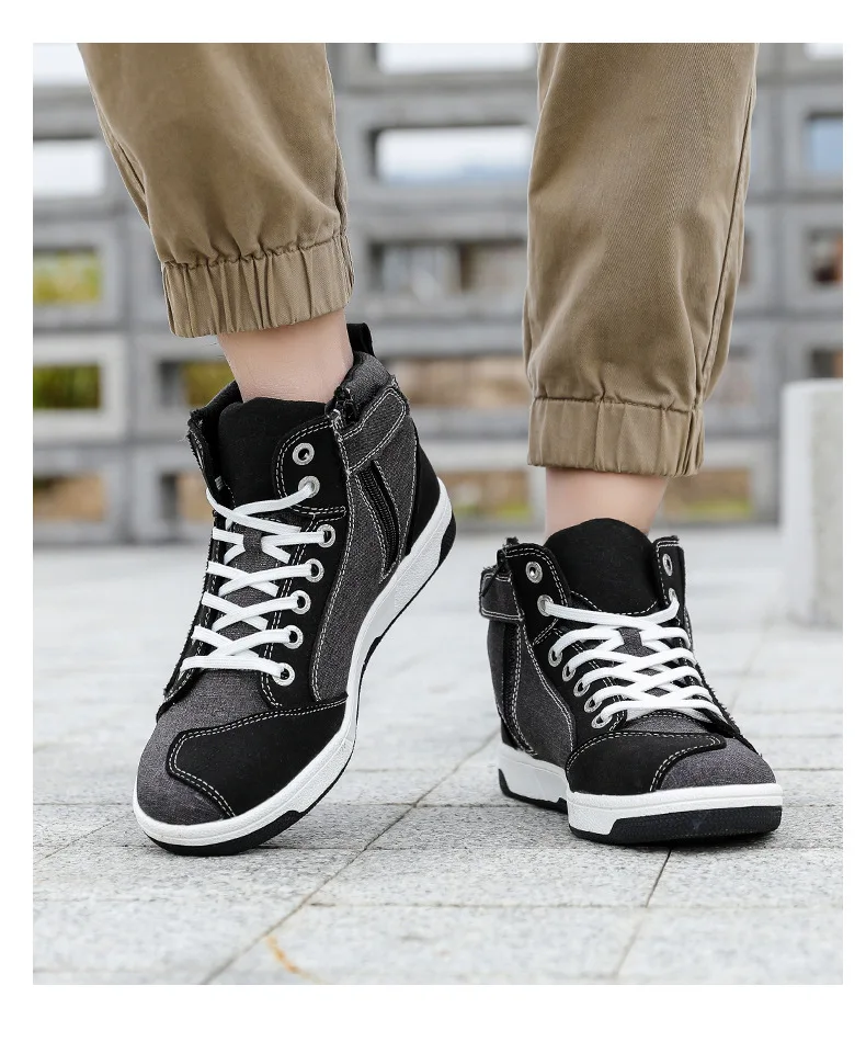 

Motorcycle Riding Shoes Motorcycle Boots All Season Breathable and Anti Fall Riding Equipment Road Racing Shoes for Riders
