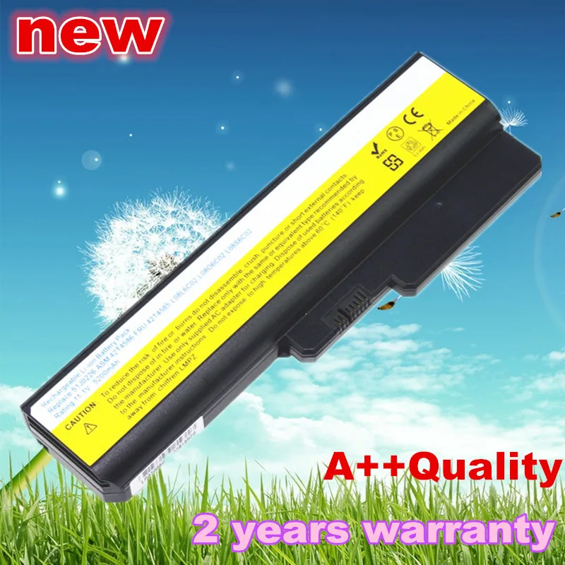 

New Laptop Battery For lenovo 3000 G450 G450A G450M G455 G530 G530A G530M G550 G555 57Y6266 57Y6527 57Y6528 L06L6Y02 L08L6C02