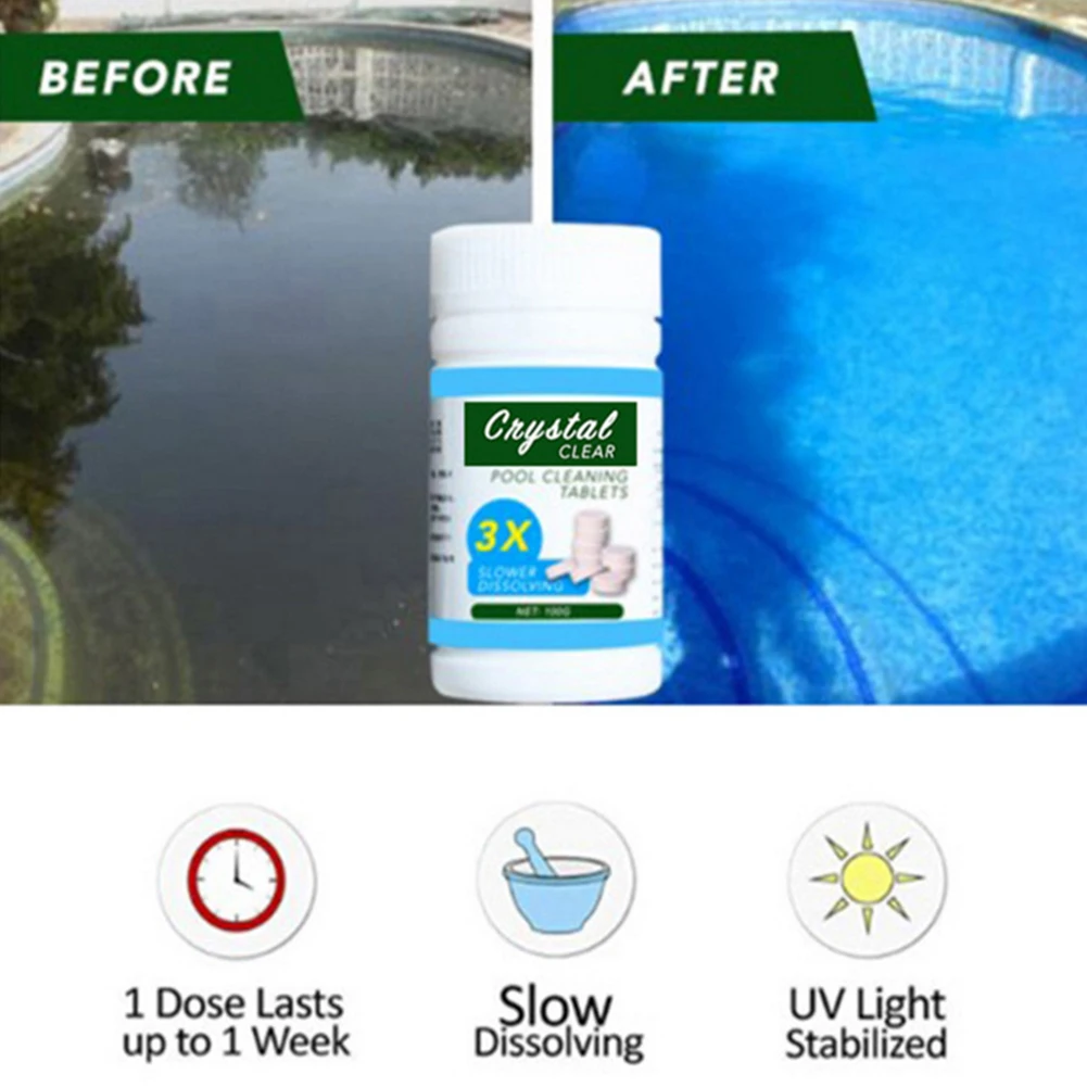 Swimming Pool Floating Chlorine Dispenser with Tablets Water Disinfection Purifier Automatic Applicator Sterilizer Pool Cleaner