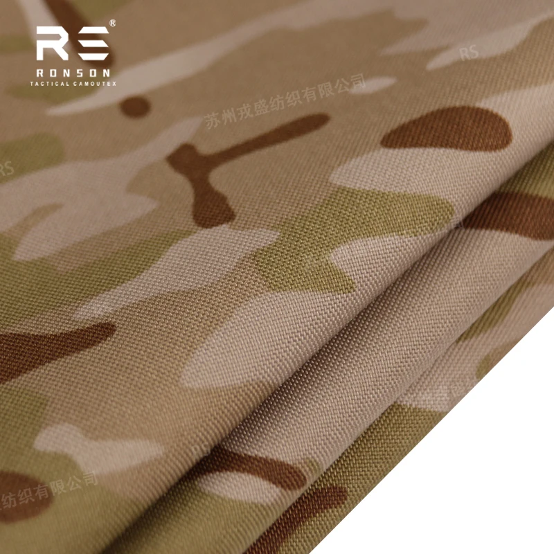 500D Nylon Cordura Desert CP Camo 100% Woven Water-Resistant PU Coated for Tactical Gear Backpack Military Rucksack Camping view 6