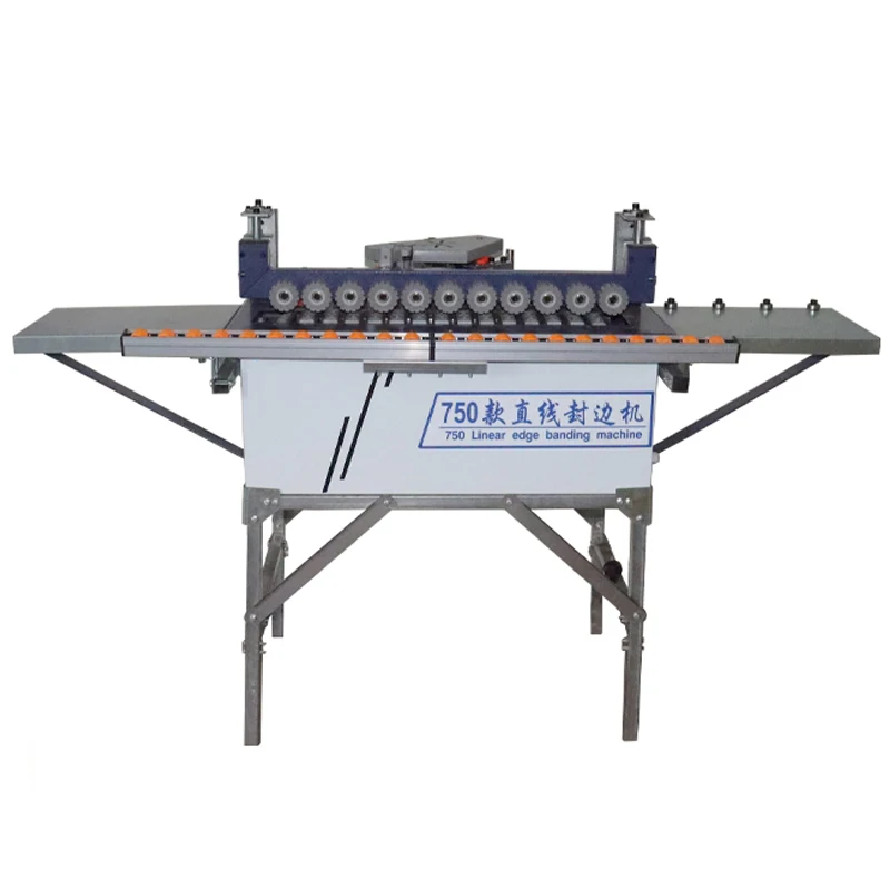 

750 Automatic Dual-purpose Edge Banding Machine Mini Special-shaped Straight Line Double-sided Gluing