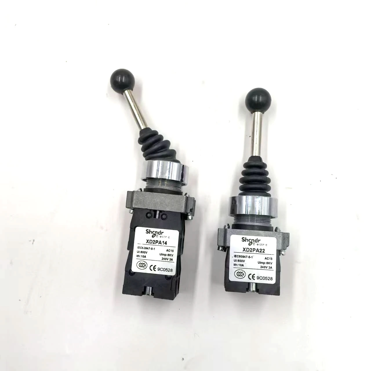 2 موقف مزلاج XD2-PA12 PA22 عصا التحكم تحكم الربيع العودة الروتاري الصليب مفاتيح إعادة تعيين XD2-PA14 PA24 4 موقف #1