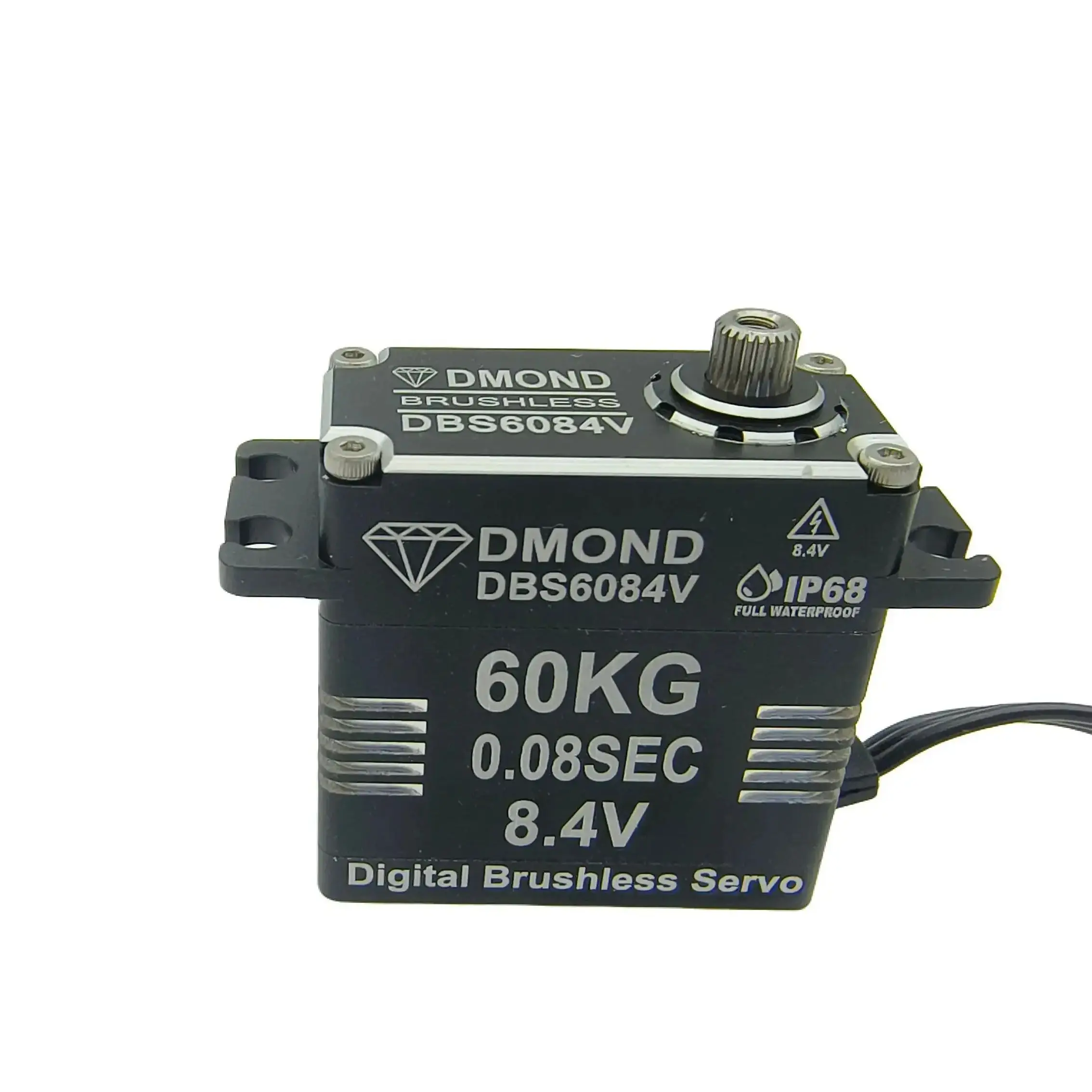 

DMOND DBS6084V 60 кг DBS5084V 50 кг DBS3884V 38 кг бесщеточный 8,4 В IP68 водонепроницаемый сервопривод для 1/8 1/10 RC автомобиля гусеничный багги грузовик