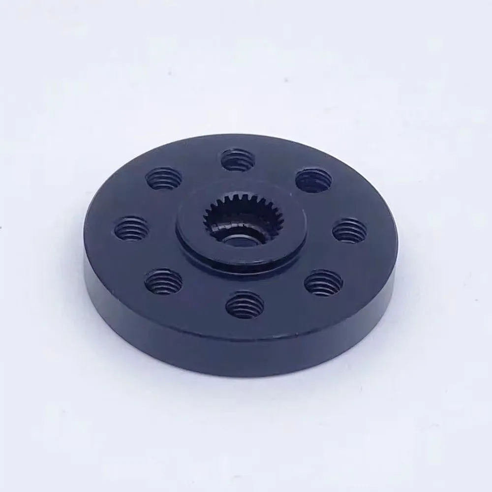 Metal steering gear accessories 25T standard metal steering plate one-word rocking arm small disc robot MG995 / 996 applicable