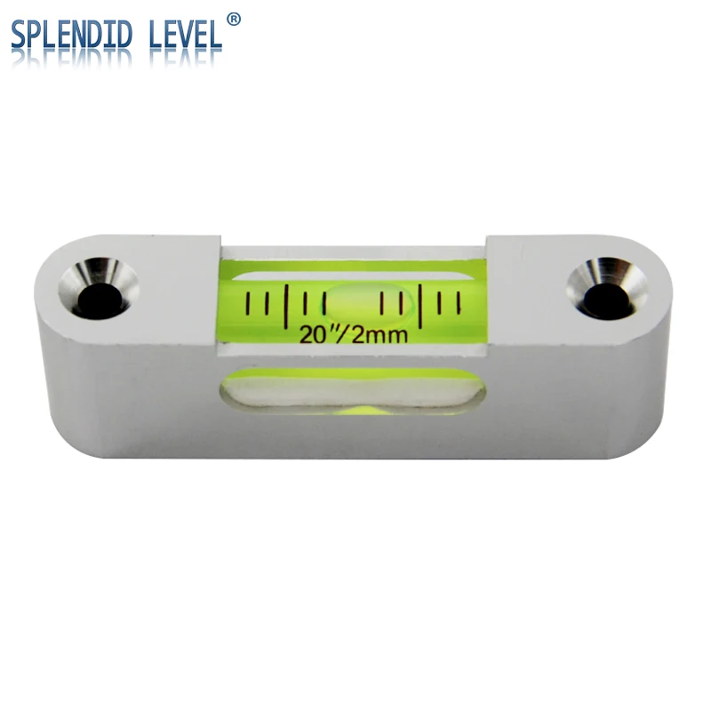 Alumínio Alloy Horizontal Bubble Bar, água Nível Régua, Long Bar, Três Windows observação, Medidor portátil, 6620 Bar