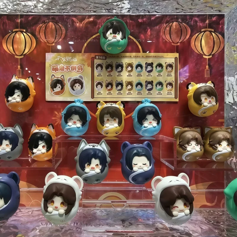 

Tian Guan Ci Fu Anime Peripheral Cute Pet Tumbler Blind Bag Xie Lian Hua Cheng Kawaii Decor Mysterious Surprise Gift Toys Series
