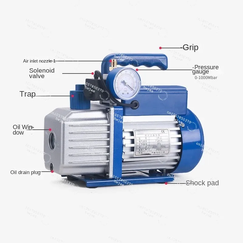 SVP-1 Vacuum Single Stage Air Conditioning 180W for Installation of 1P Air Conditioning R410 R134a R22