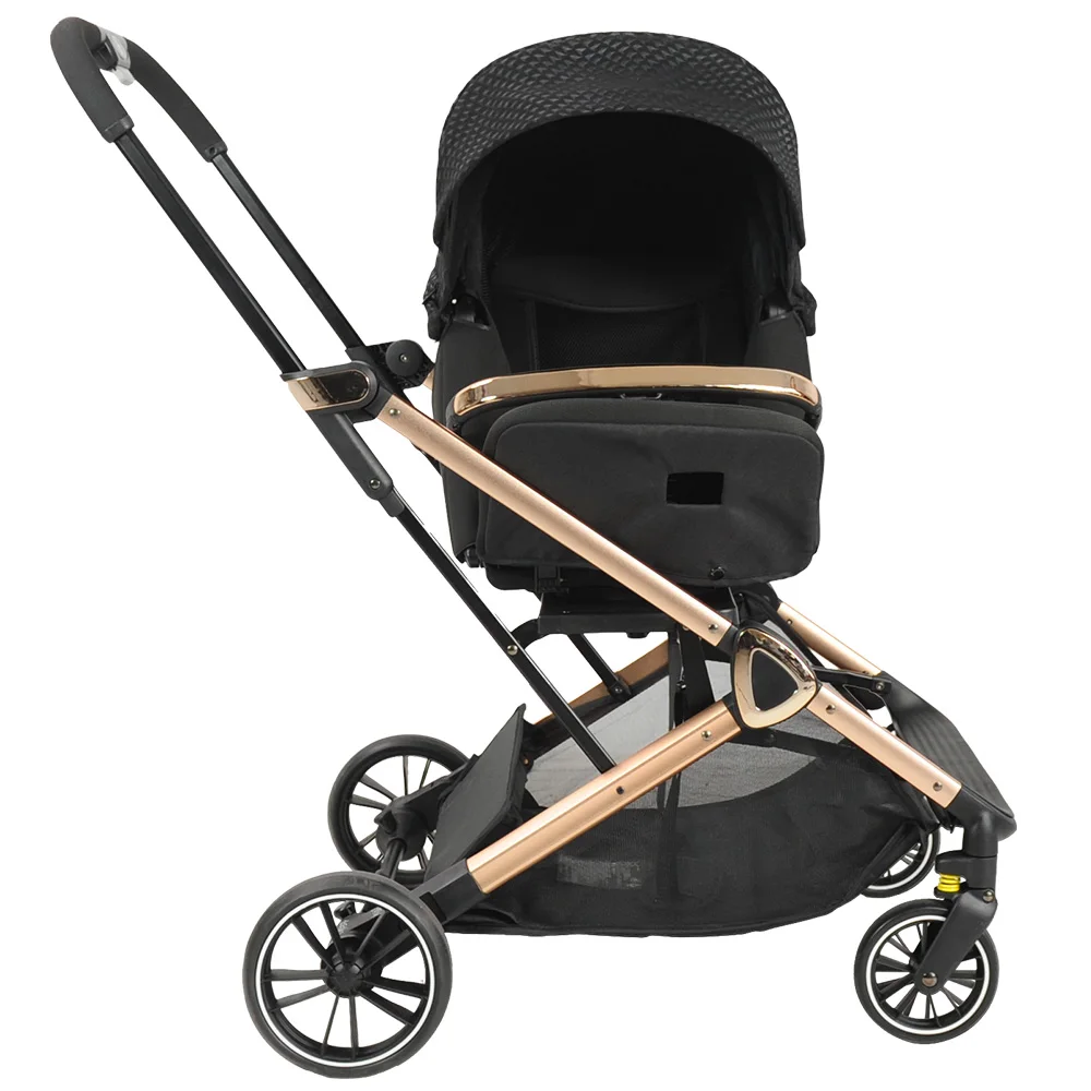 Coches Para Bebes. China Hubei High Quality Stroller Baby Uunisex One Hand Foldable 360 Degree Baby Stroller 0 3 Years