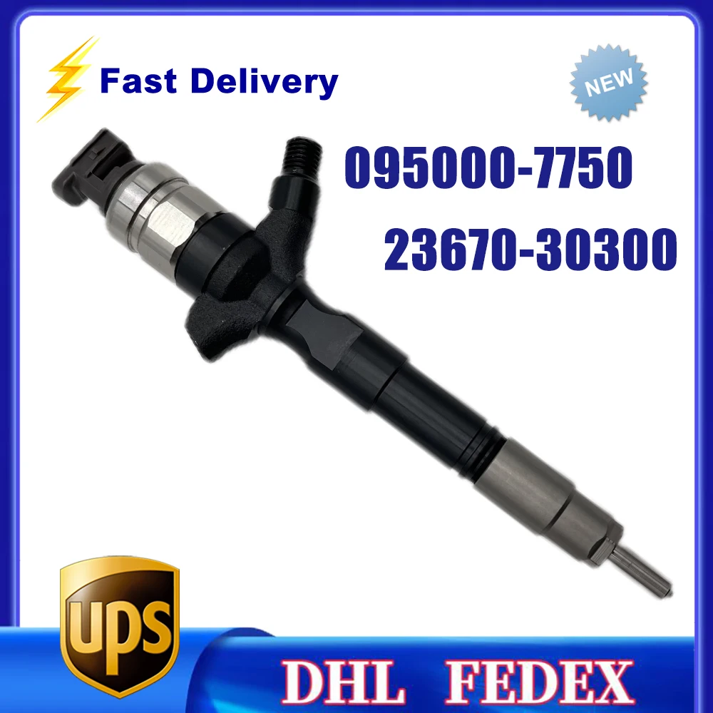 

095000-7750 Diesel Injector 23670-30300 Auto Engine 236707750 for Toyota Hilux G2