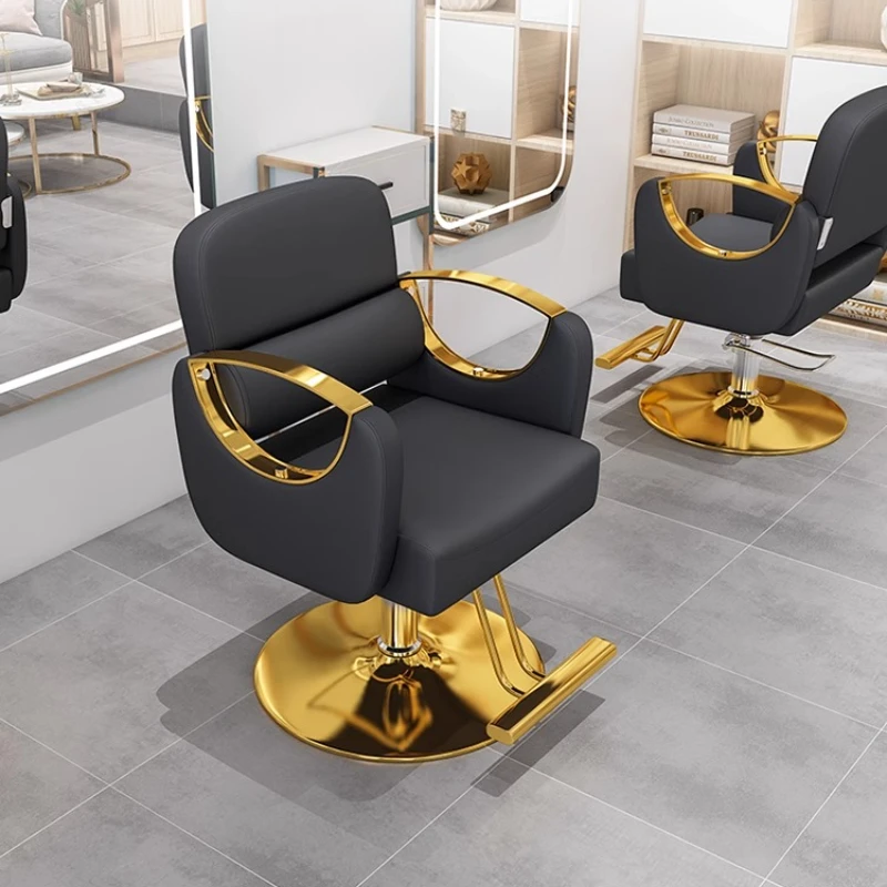 

Professional Aesthetic Backrest Portable Adjustable Economic Barber Chair Modern Design Fotel Fryzjerski Furniture Beauty Salon