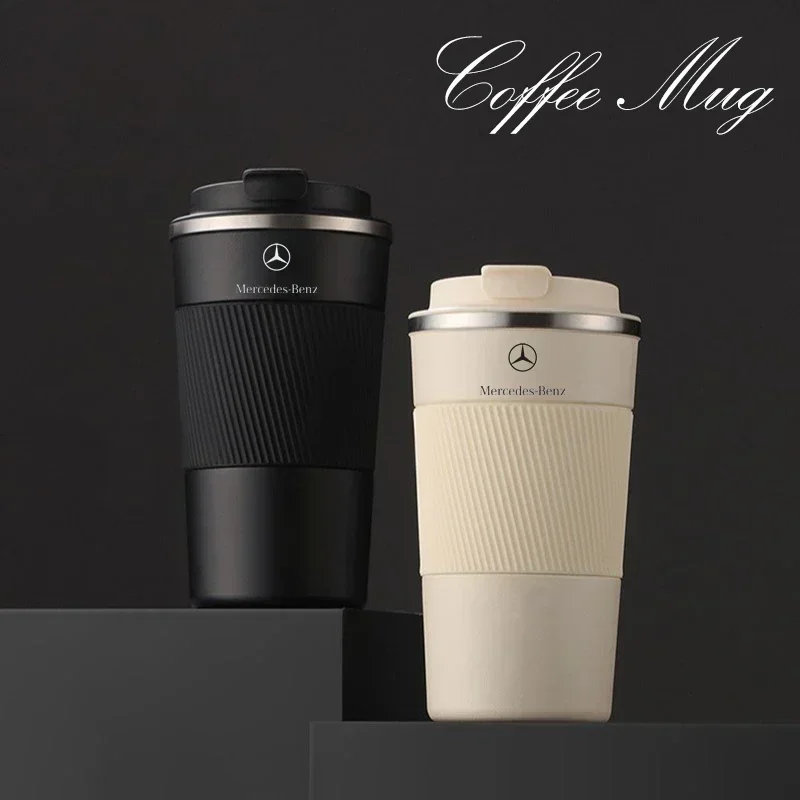 510ml stainless steel coffee mug Hot mug e46  car cup holder  cup holder