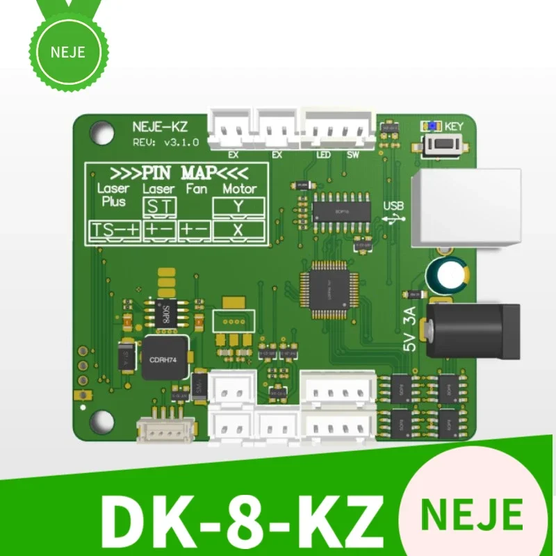 2024 NEJE DK-8-KZ заменяет материнскую плату. Подходит для машины DK-8-KZ 1000 МВт 1500 МВт 2000 МВт 3000 МВт.