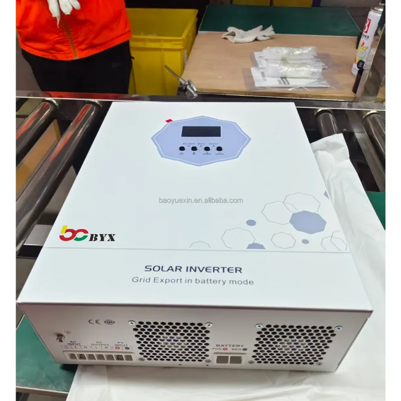 6KW Single Phase Hybrid Solar Inverter MPPT LED LCD Display Solar Energy Power Conversion Equipment