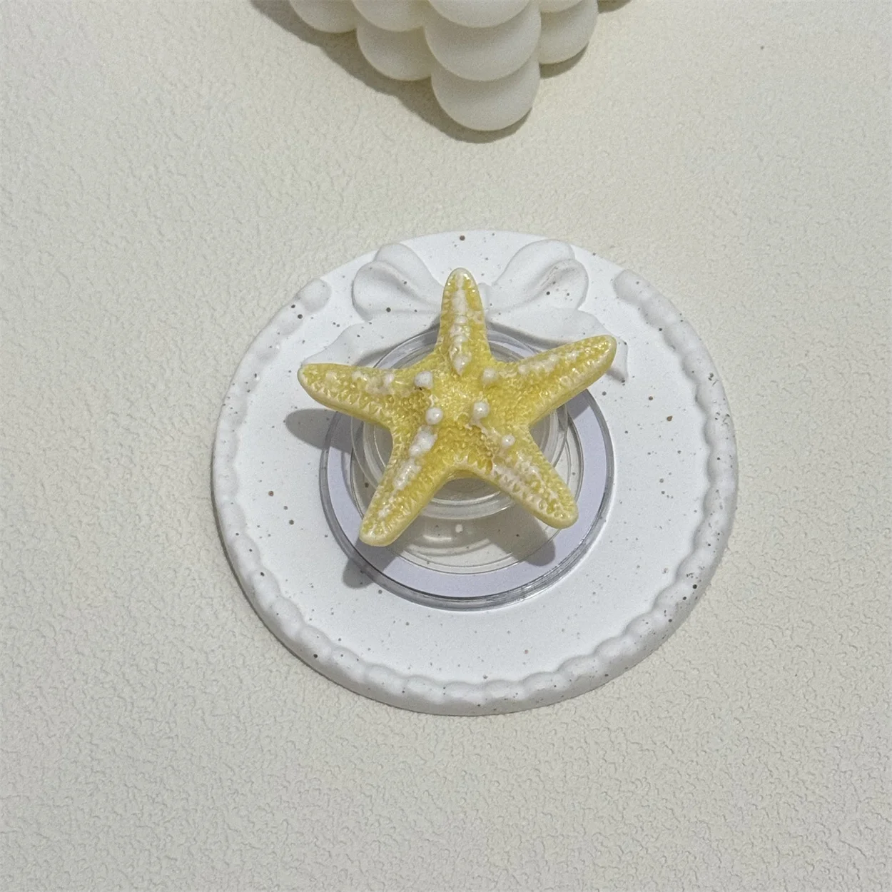 

Корейский стиль, морская звезда, магнитный держатель для телефона, кольцо с пряжкой, подходит для iPhone 17 Air 16, аксессуары для телефонов, подставка для телефона