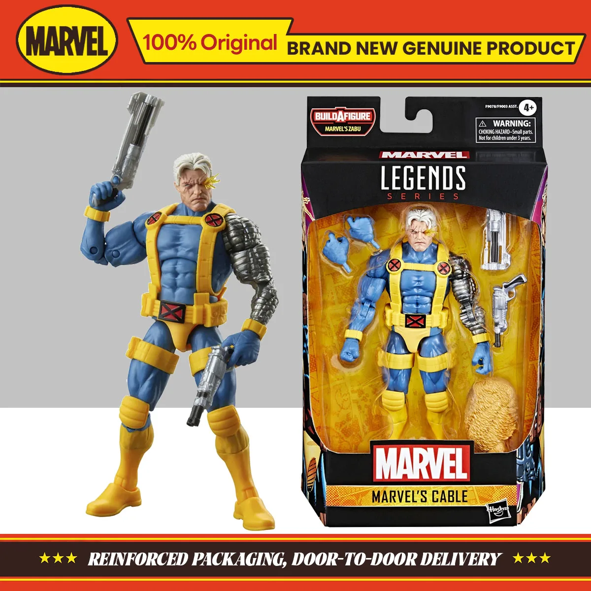 hasbro-marvel-legends-series-x-men-comics-marvel's-cable-15cm-action-figure-collection-original-toys-model-ornament-gifts