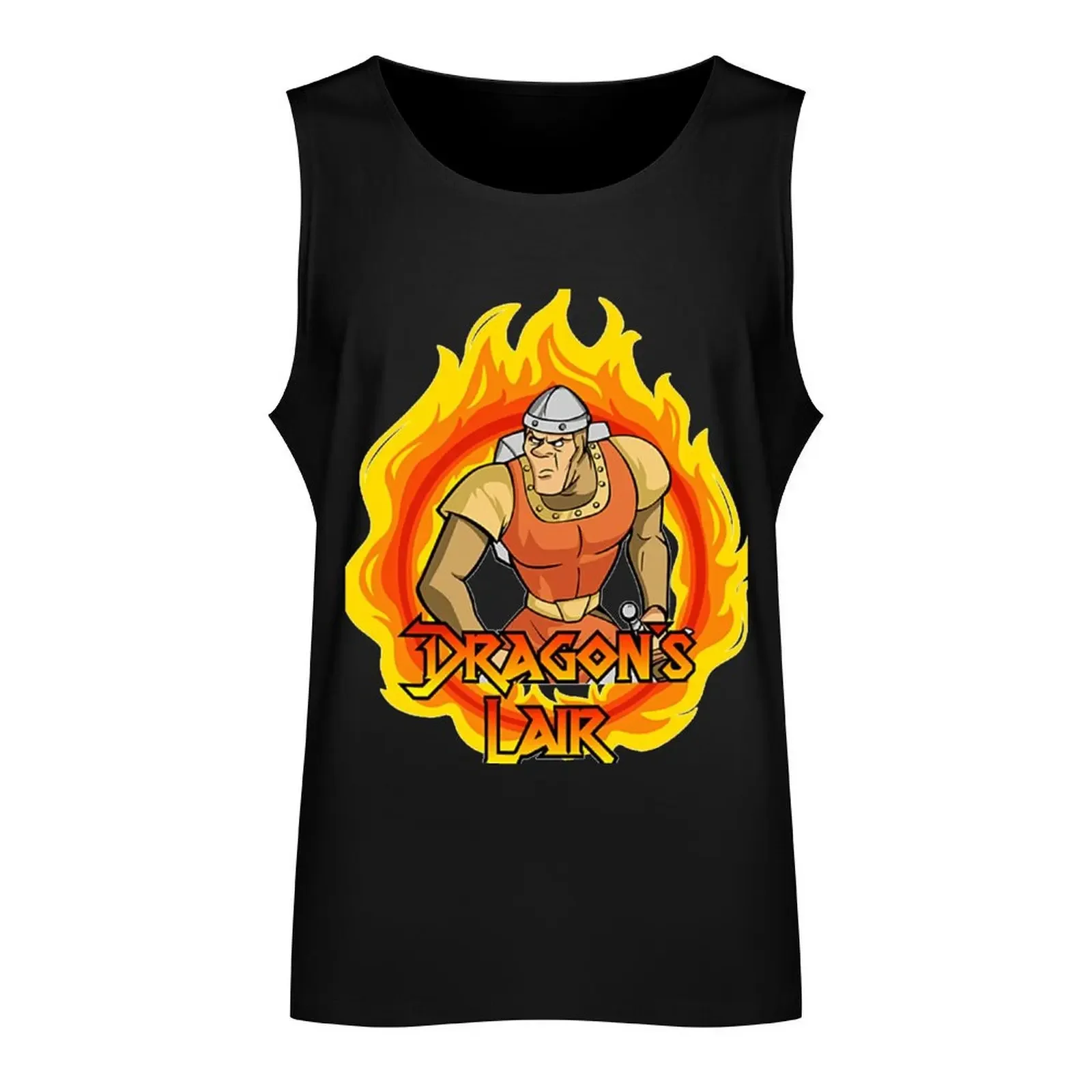 Dragon&x27;s Lair Essential Tank Top Men's t-shirts men clothing singlet for men