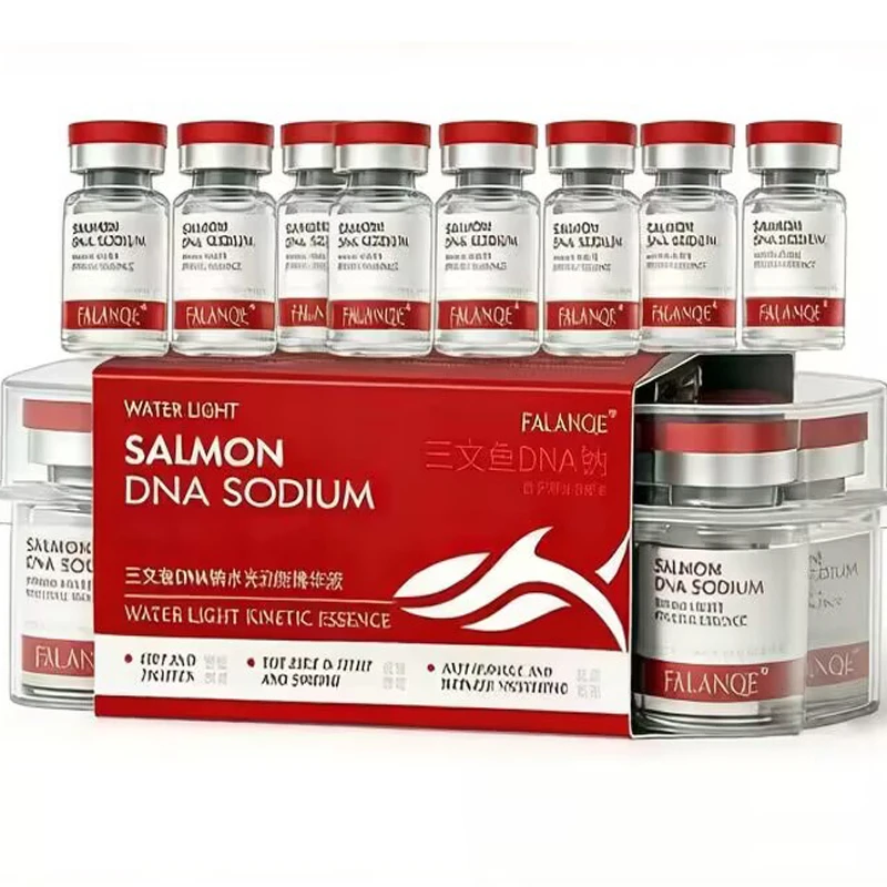 Ampolla de ADN de Salmón Coreana Efectiva de 5 ml, Kit de Suero Potenciador de la Piel, Blanqueador e Hidratante, para Suero Meso de 0.3 mm, Buena Calidad