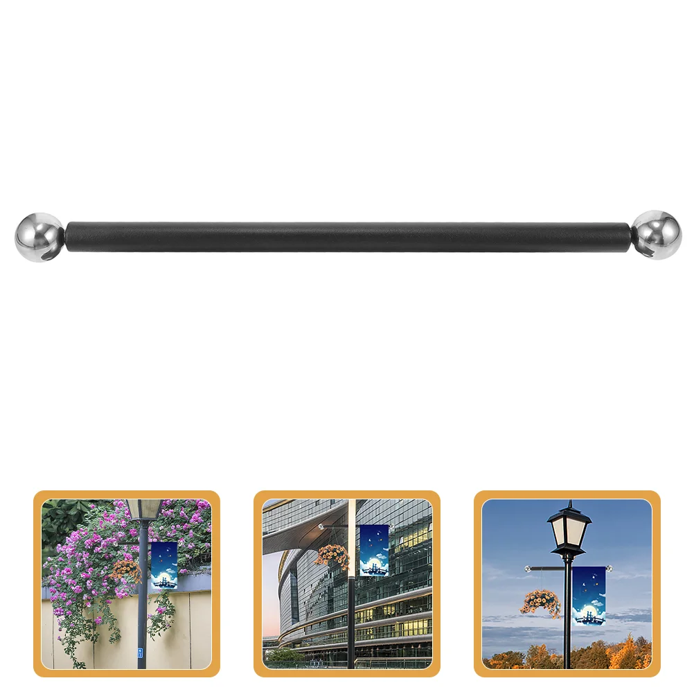 

Outdoor Light Pole Lamp Post Arm Rest Rods Flag Handle Replacement Crossing Holder Handles