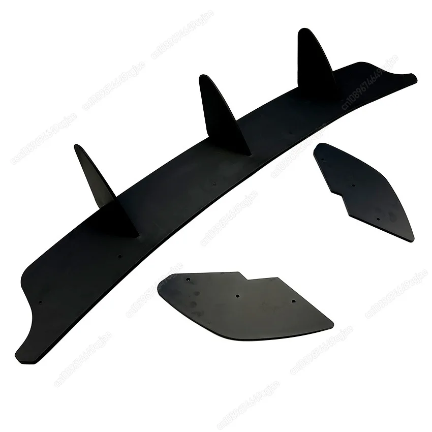 

For VW Golf 6 MK6 GTI 2009-2013 Hatchback Body Kits Tuning Black Trim Car Rear Bumper Diffuser Flag Spoiler Splitter Accessories