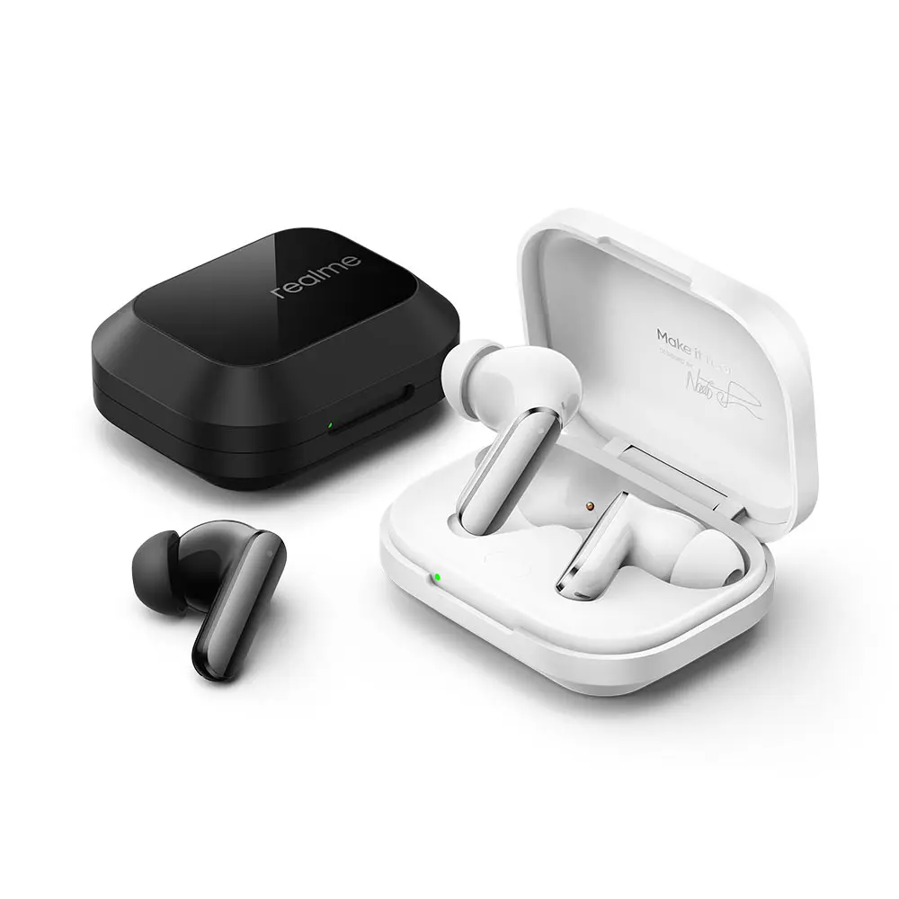 Versión global de los auriculares TWS realme Buds Air 8 Pro con cancelación de ruido adaptativa de 55 dB, modo Transparencia, Bluetooth 6.1 e IP55 7