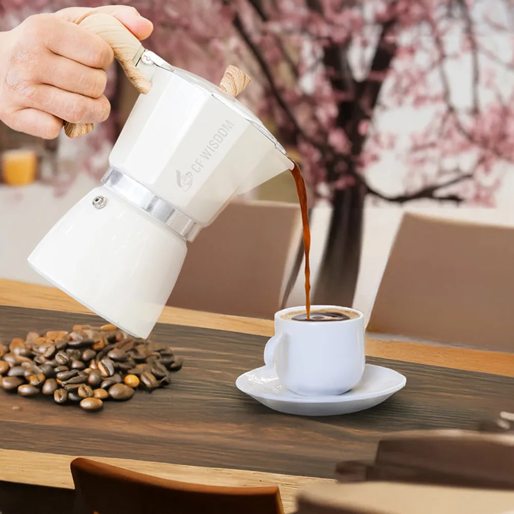 

Подарочная кофеварка для эспрессо, горшок для мока на День Благодарения, Рождество, день рождения, перколятор, кофейник, черная пятница, праздничный подарок для распродажи