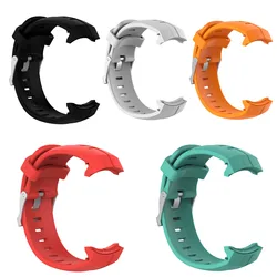 Replace Soft Silicone 23mm Watch Band Strap For Suunto AMBIT3 VERTICAL / Spartan Sport Watch Accessories Wristbands Repair Parts