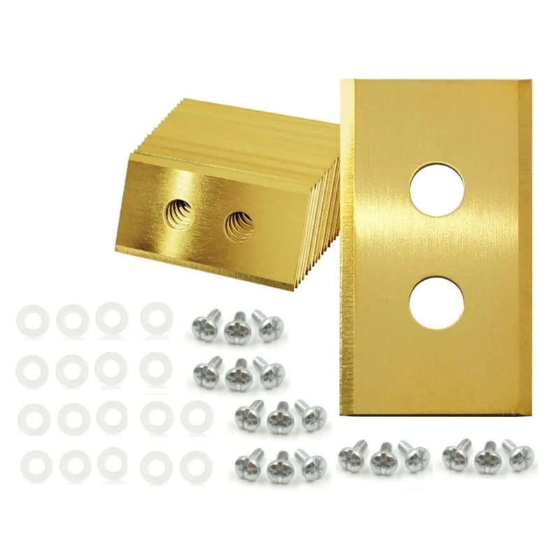 ABBO-For Mammotion Luba& Yuka All Series 18Pcs Replacement Blades With Screws For Robotic Lawnmower
