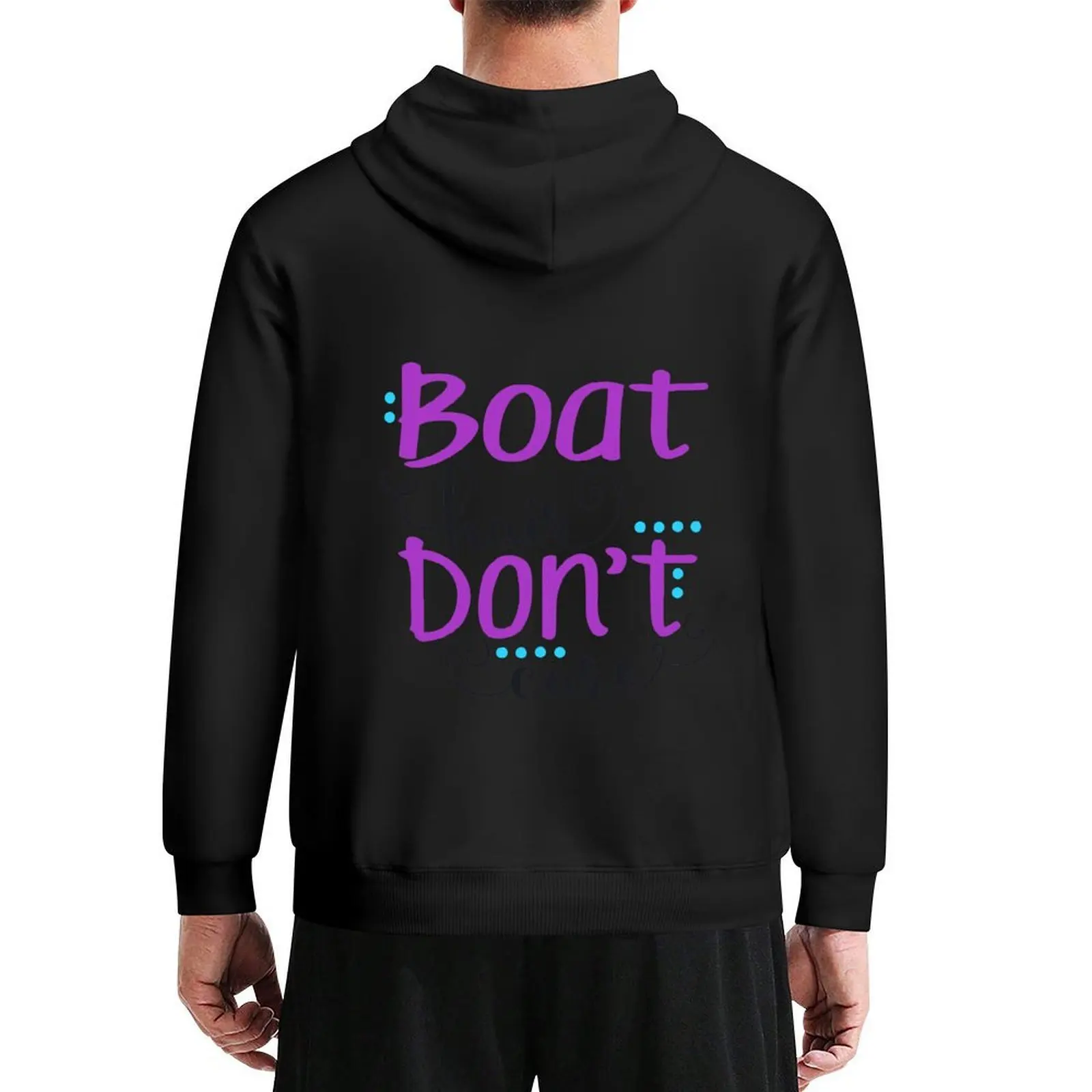

Boat Hair Don't Care Hoodie blouse anime clothing men's clothes mens designer clothes graphic hoodies