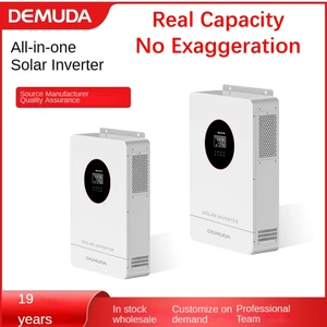 Solar invertörler, hepsi bir arada 4KW 6KW hibrit güç, saf sinüs dalgası, MPPT ve yükün korunması, gerçek, ücretsiz wi-fi için nominal kapasitedir İnvertörde ilk 10 satış, 6kw-no. 10