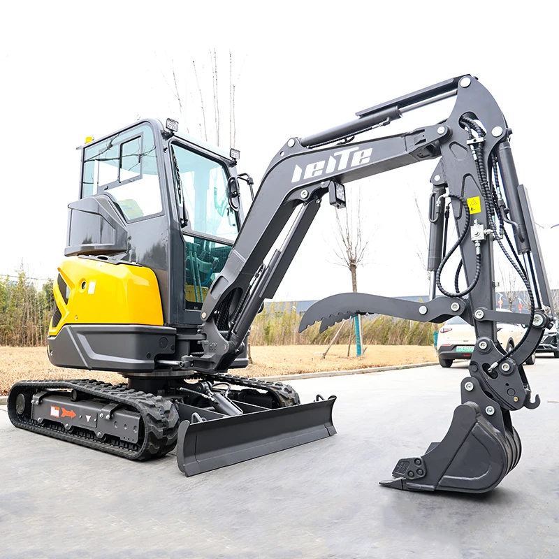 3-Tonnen-Minibagger mit EPA EURO5 Kubota-Motor, Mini-Bagger, Landwirtschaftlicher Kleiner Bagger, 3-Tonnen-Maschine, Preis anpassbar