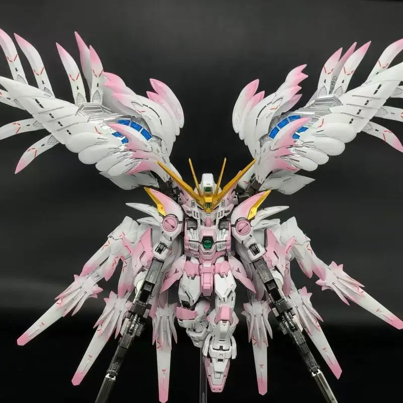 Nowość w magazynie Gaogao Model Wing Zero Sakura Ew Xxxg-00w0 Mgsd Model do Składania Zestaw Zabawek Figurki Akcji Robot Kolekcja Zabawek Prezent