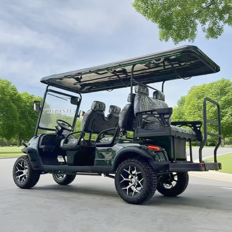 Neuer Stil, Fabrikpreis, Sightseeing-Golfwagen, 4-Sitzer, angehoben, 6-Personen-Golfwagen, brandneues 4-Rad-Elektro-Club-Auto, Golf