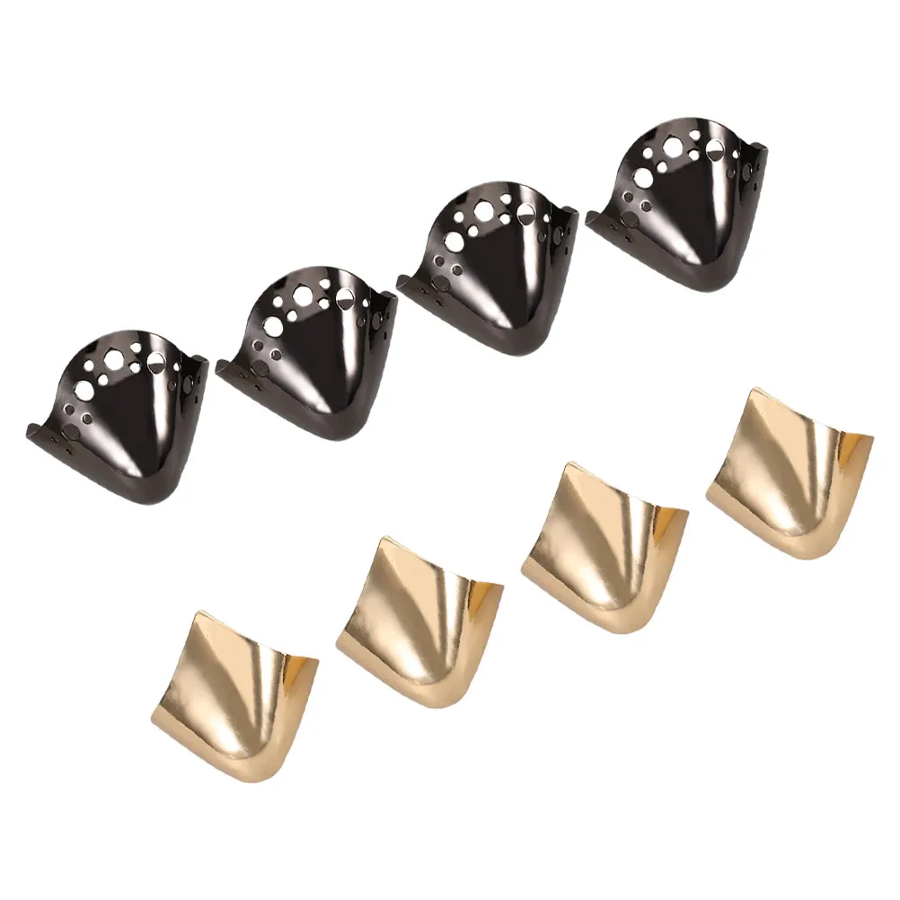 

8pcs Metal Toe Protectors for High Heels Pointed Covers Resistance Shoe Repair Accessories Shoe Cabinet