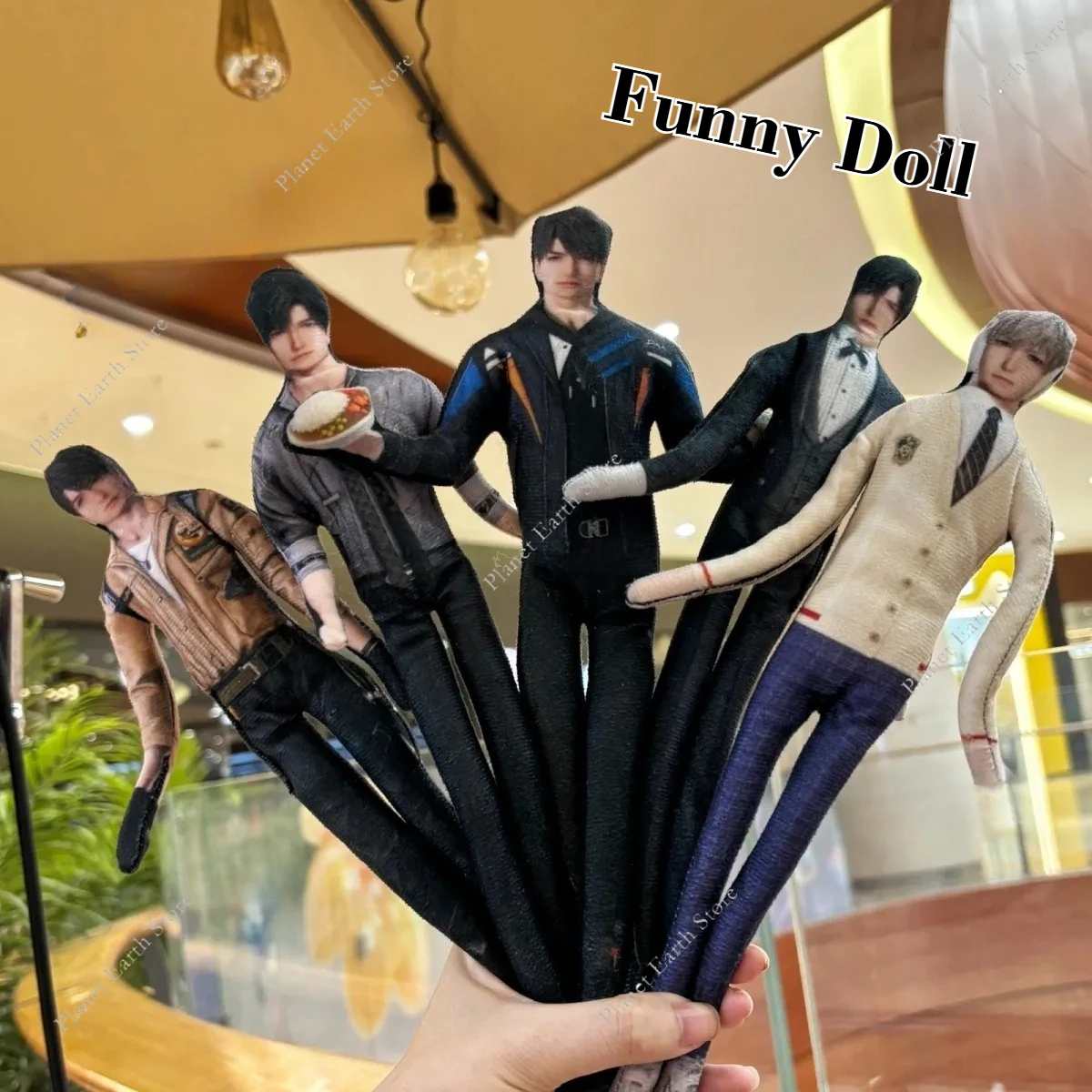 1 قطعة لعبة الحب والفضاء العميق Sylus Rafayel Zayne Xavier Caleb أنيمي مضحك دمية عشوائيا مكان الإجراءات صور الدعائم المشجعين هدية 2025