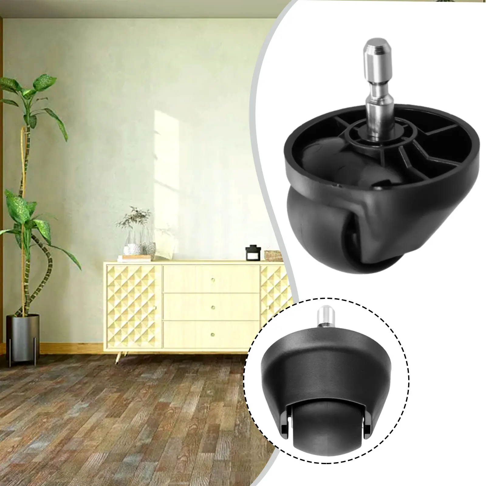 Exceptional Maneuverability Front Wheel Caster for WYZE Robot Vacuum Cleaner WVCR200S Stable and Effortless Movement