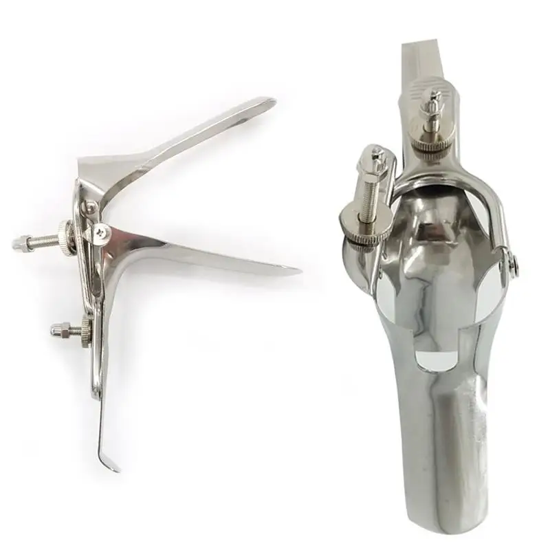 Vaginal Check Speculum Stainless Steel Reusable for Office Gynecology and Home