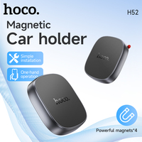 HOCO H52 Magnetic Phone Holder Center console 360° Rotation  Universal For iPhone 15 Pro Max 14 13 12 Smartphone Car Cell Phone