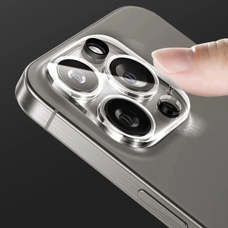 

1-3 шт. HD 9H прозрачная защитная пленка для камеры для IPhone 17Air 16 15 14Pro Max, крышка из закаленного стекла с защитой от царапин, аксессуары для телефонов