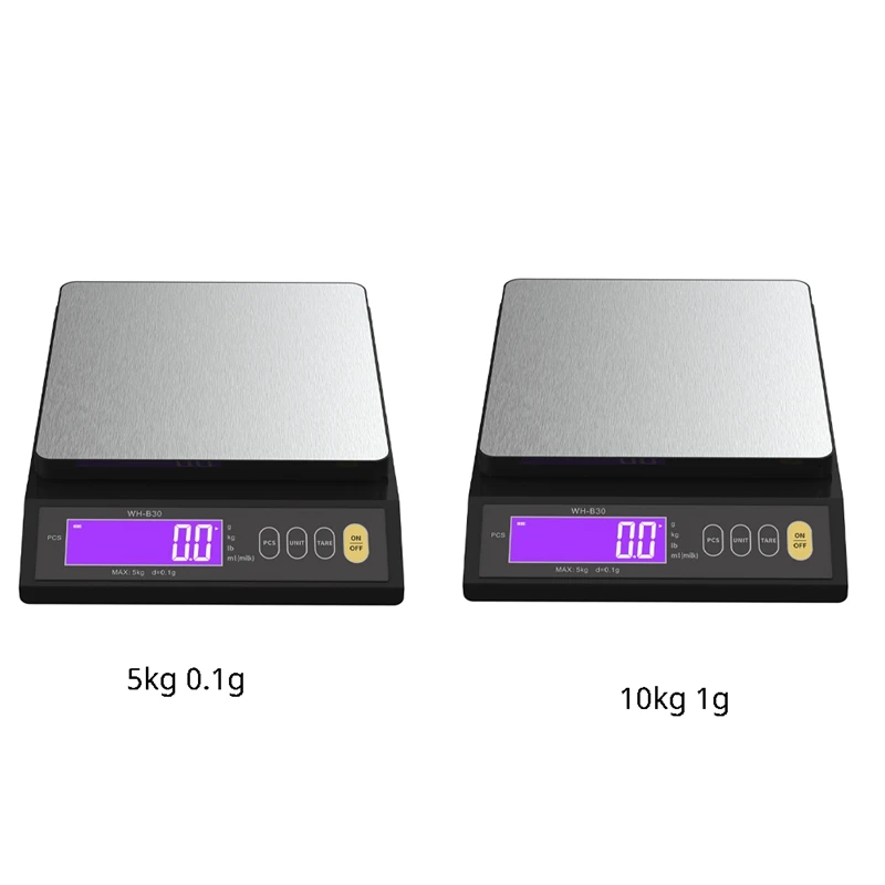 

Digital Scale Rechargeable Electric Scale 0.1G 1G Kitchen Scale Counting Tare Auto Power Off Unit Conversion