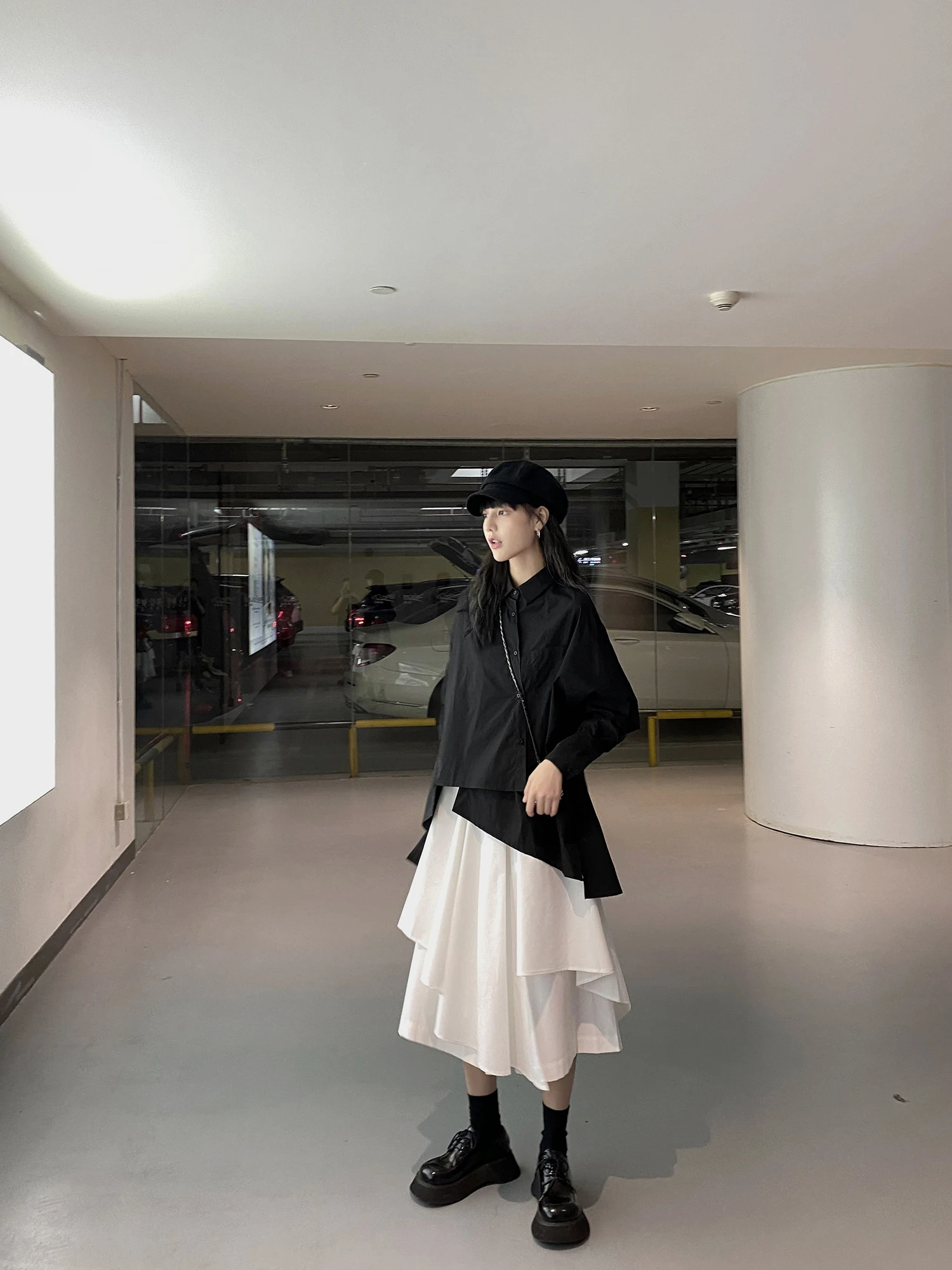 

Dirl Ele Bla Long Sve на заказ irt для похудения, повседневная свободная посадка, женская модная сезонная одежда на весну и осень